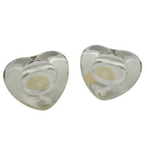 Heart Shape Mini Candle Holder - 1 Pair